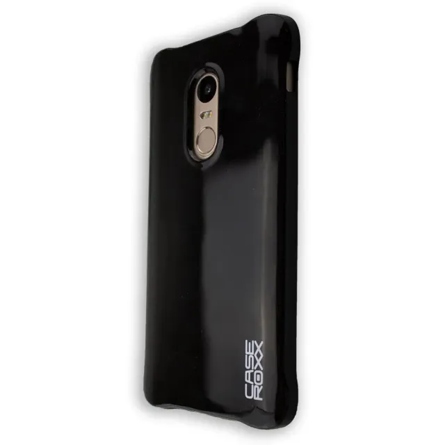 caseroxx TPU custodia per Neffos X1 nero antiurto
