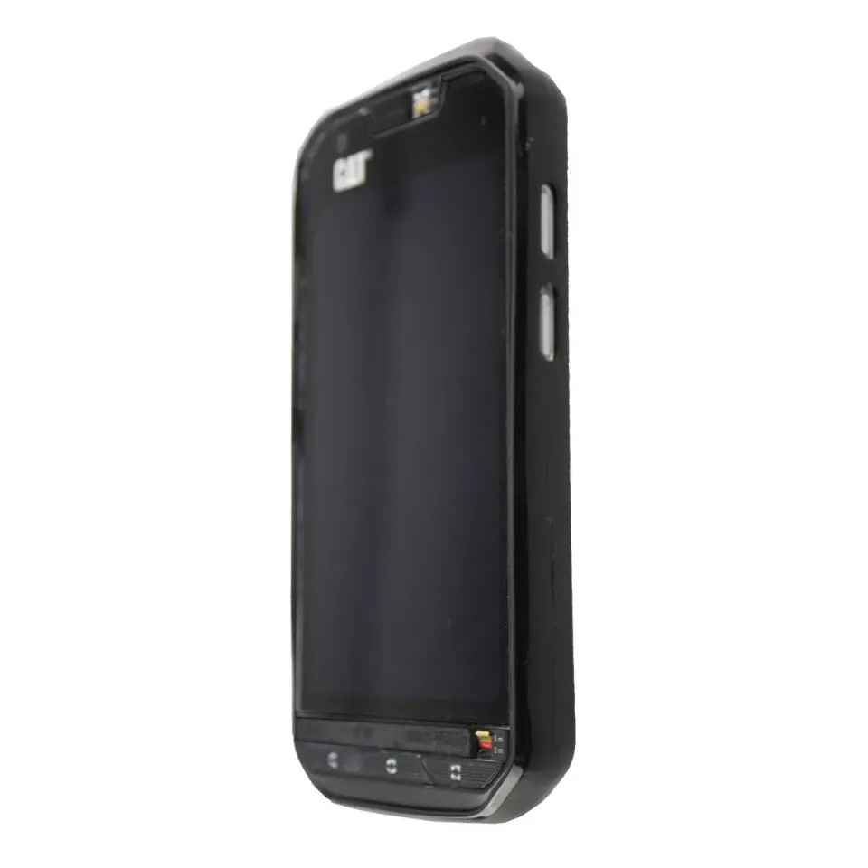 caseroxx TPU-Custodia Cat S60 cover nera antiurto