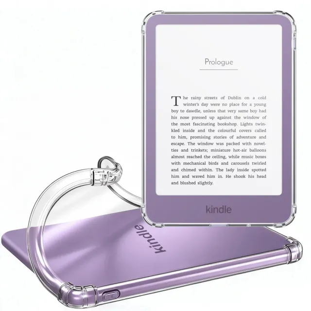 MoKo Custodia TPU Kindle Basic 6" 12ª Gen 2026 trasparente