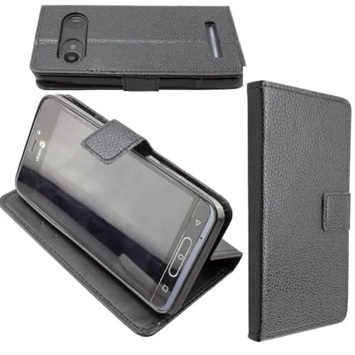 caseroxx Bookstyle Custodia a Libro Doro 8035 Nera