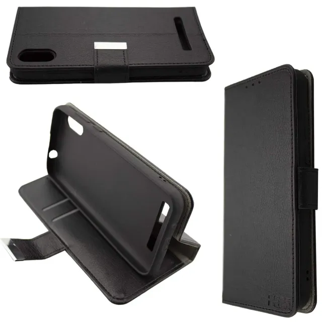 caseroxx Bookstyle Doogee X90 custodia libro nera portacarte