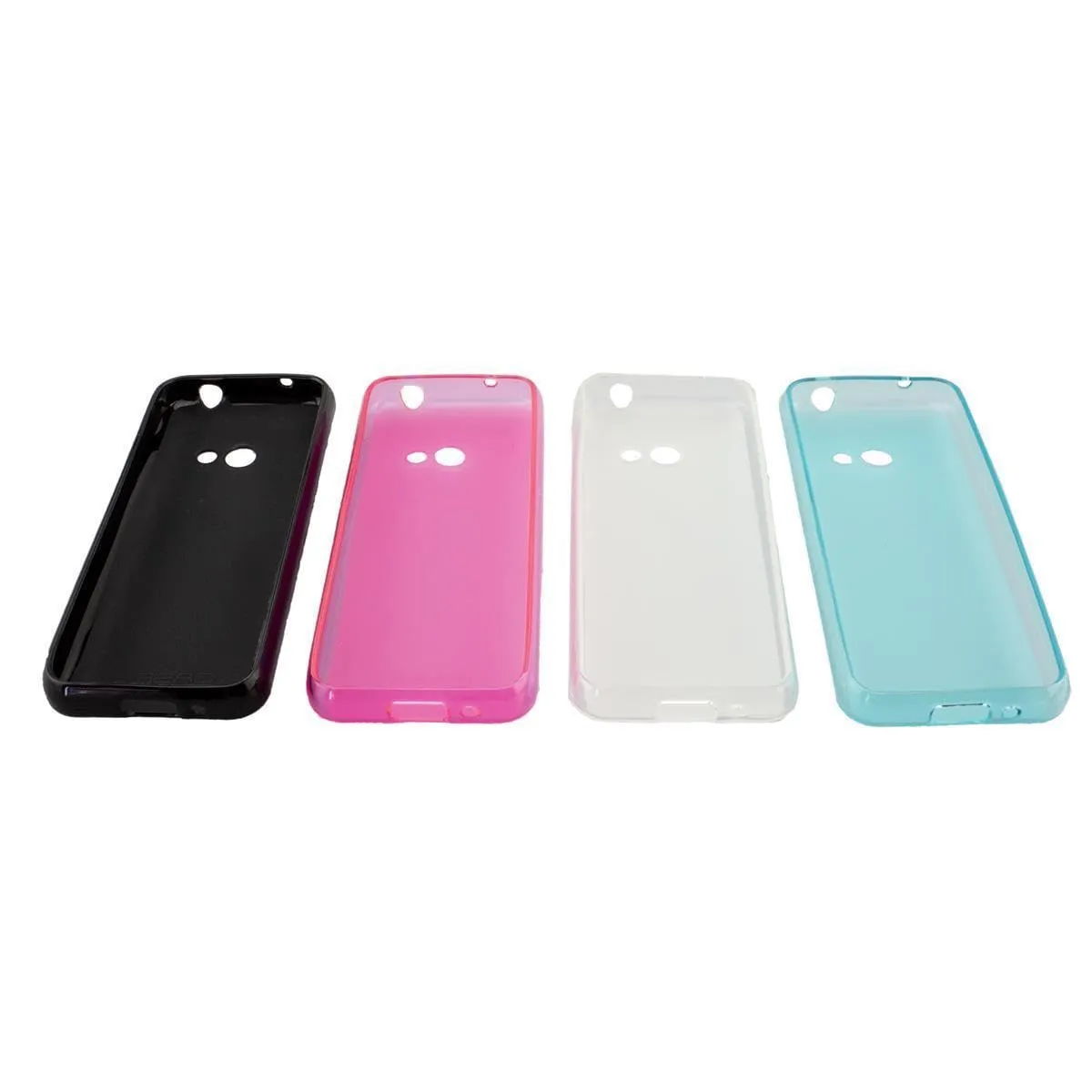 caseroxx TPU Custodia per Alcatel 3088/3088X nero antiurto