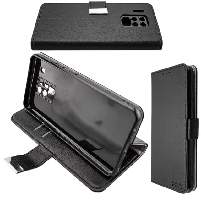 caseroxx Bookstyle custodia libro Oukitel C18 Pro nera magnetica