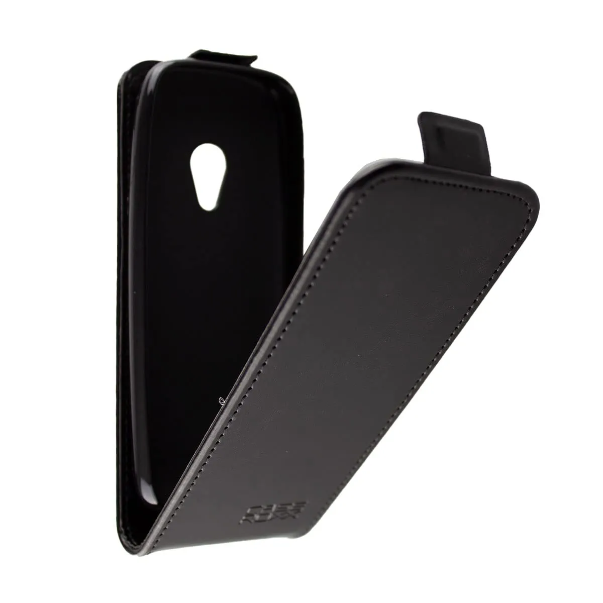 caseroxx Nokia 6310 2021 flip cover nera magnetica