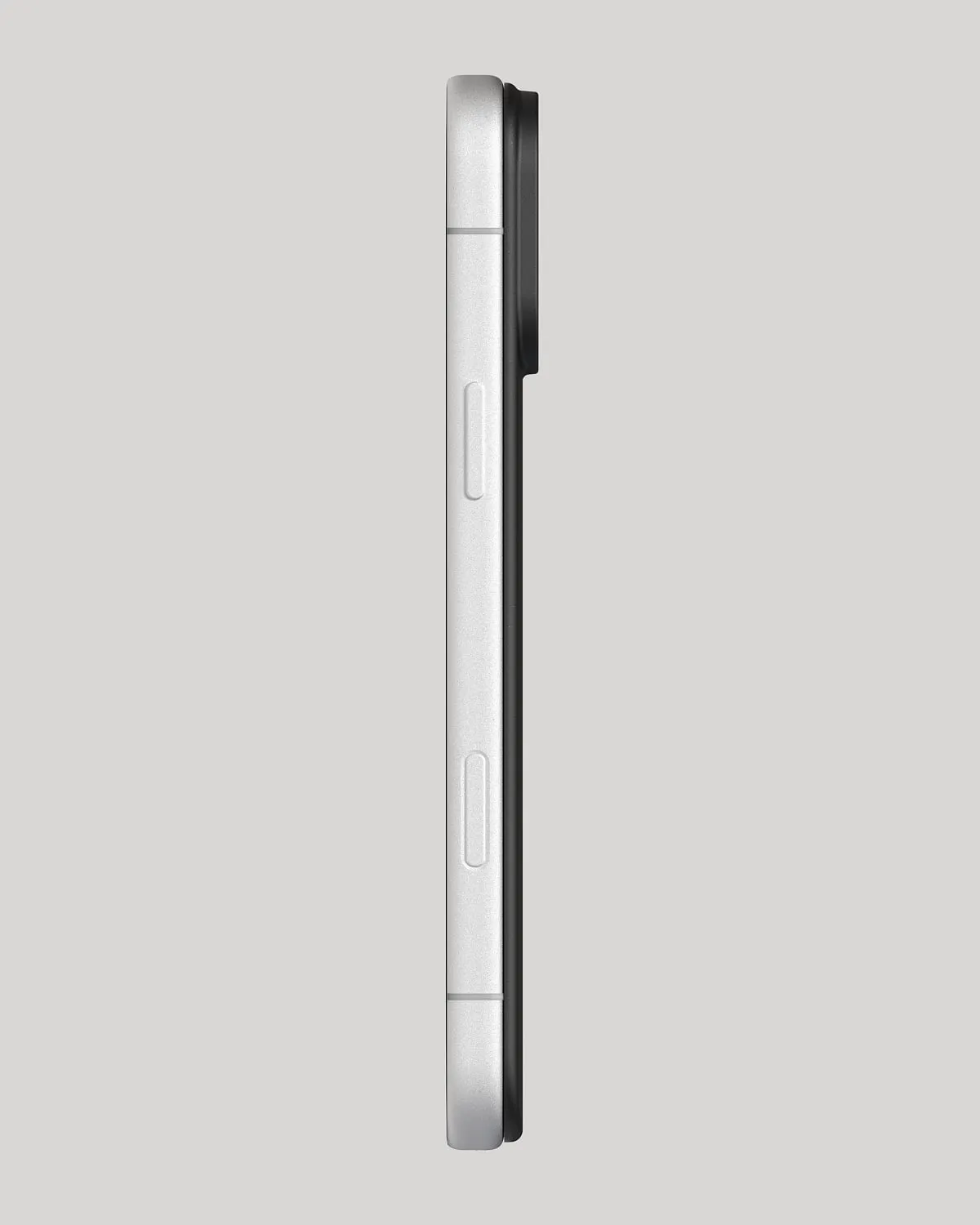 Nudient Slice Case custodia iPhone 17 Pro Max Ink Black MagSafe