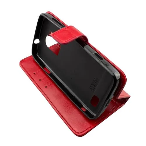 caseroxx Bookstyle Cover Doro Liberto 824 825 rossa