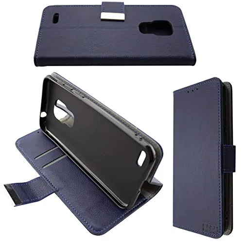caseroxx Bookstyle Ulefone Note 7 custodia portafoglio azzurra