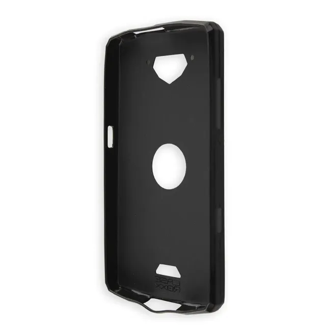 caseroxx TPU cover Crosscall Core-X3 nera antishock