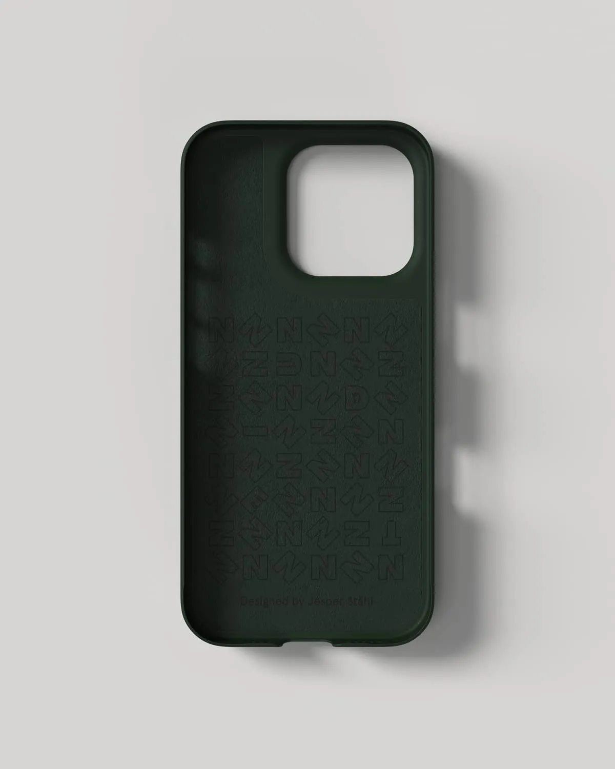 Nudient Thin Case cover iPhone 16 Pro verde con MagSafe