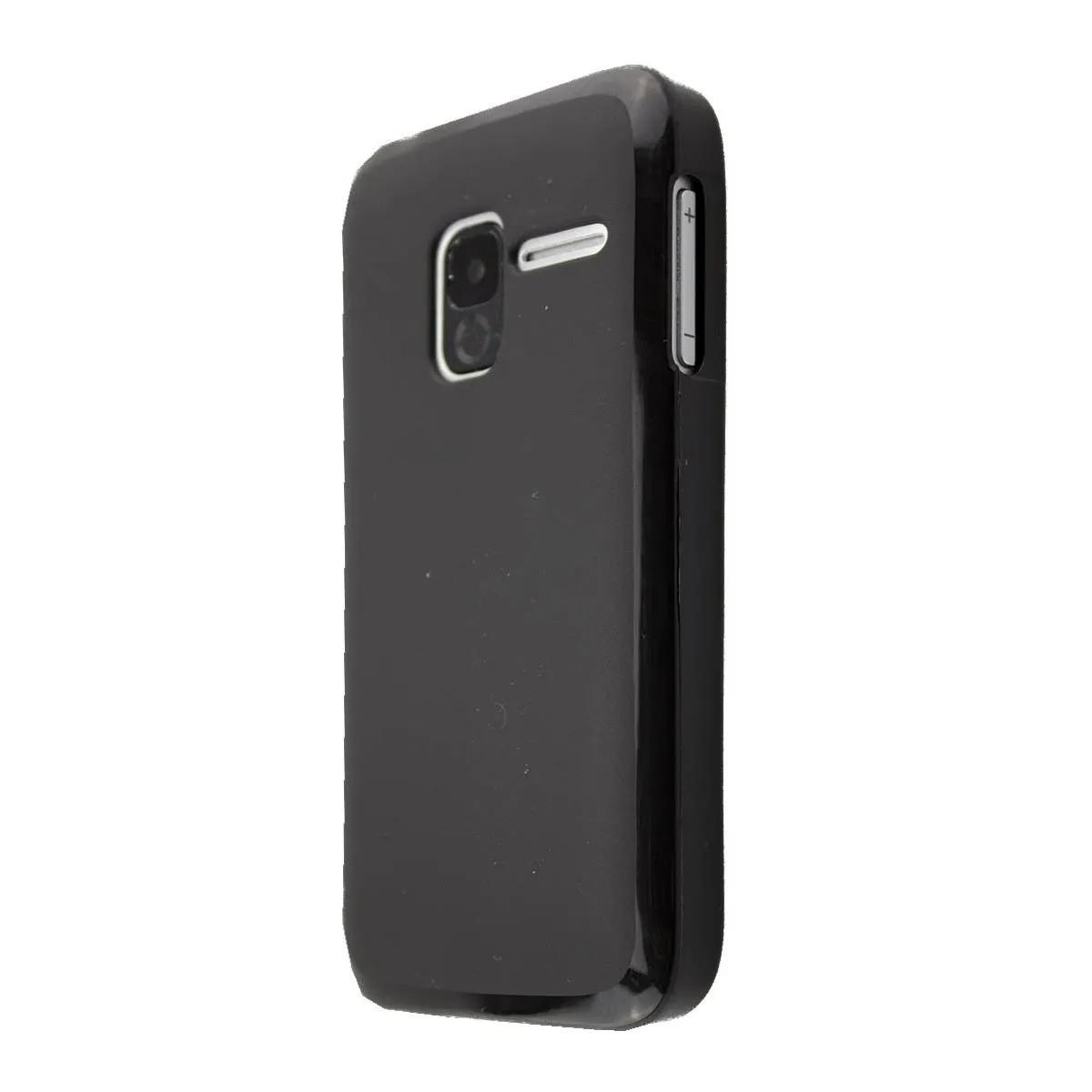 caseroxx TPU-Custodia Alcatel 2008G cover nera antiurto