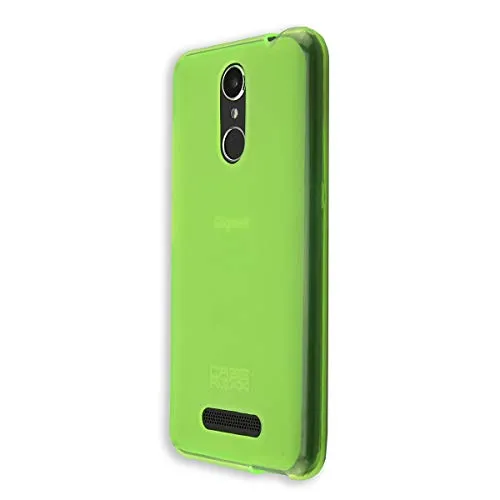 caseroxx TPU custodia Gigaset GS160 GS170 verde antiurto
