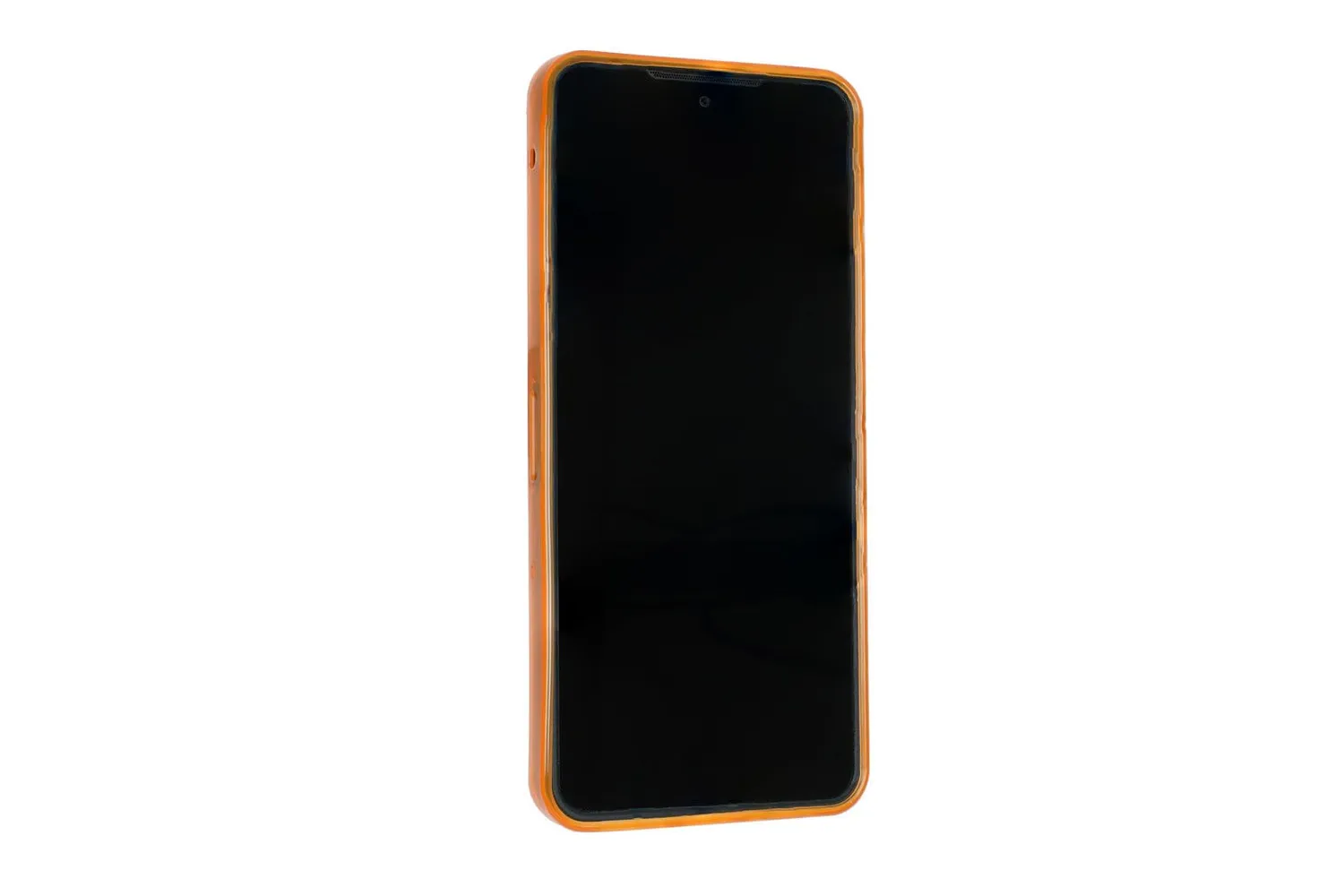 caseroxx Cat S75 cover TPU arancione antiurto