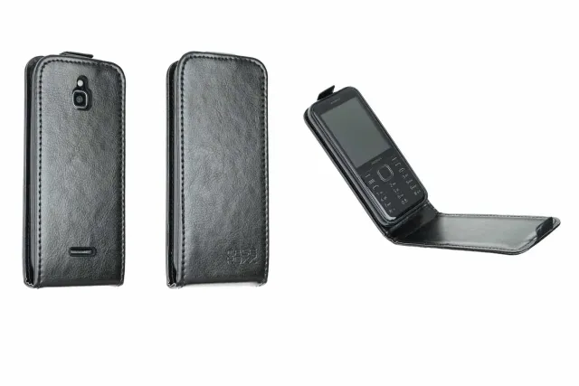 caseroxx Flip Cover Nokia 8000 4G custodia nera magnetica