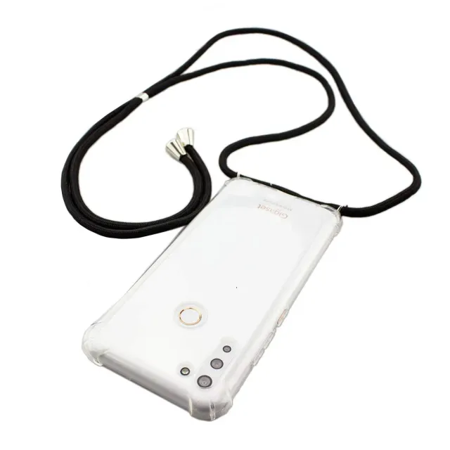 caseroxx TPU custodia Gigaset GS5 Pro SE GS5 nera antiurto