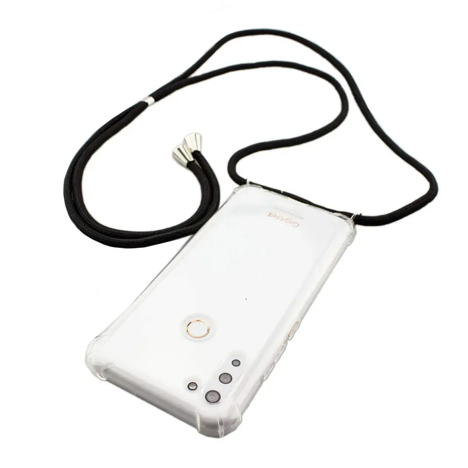 caseroxx TPU custodia Gigaset GS5 Pro SE GS5 nera antiurto