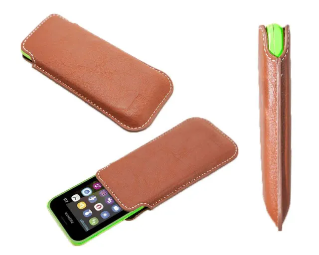 caseroxx Business-Line custodia Nokia 215 marrone