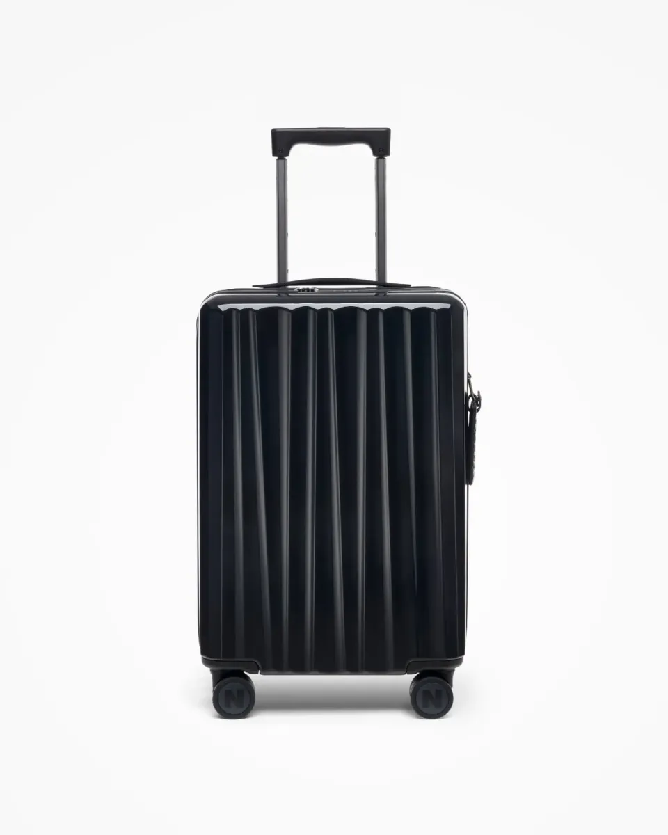 Nudient Bold Cabin Bag trolley cabina Charcoal Black leggero