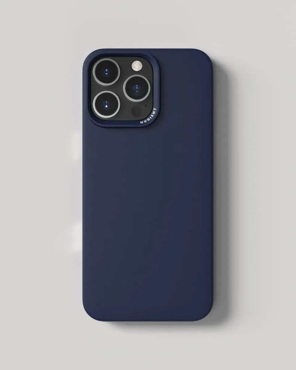 Nudient Thin Cover iPhone 16 Pro Max MagSafe Blu