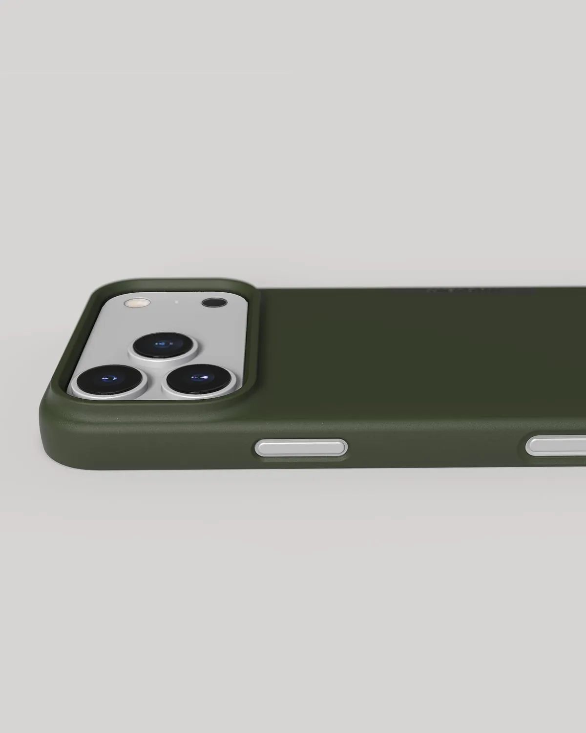 Nudient Thin Case iPhone 18 Pro Max cover Pine Green sottile