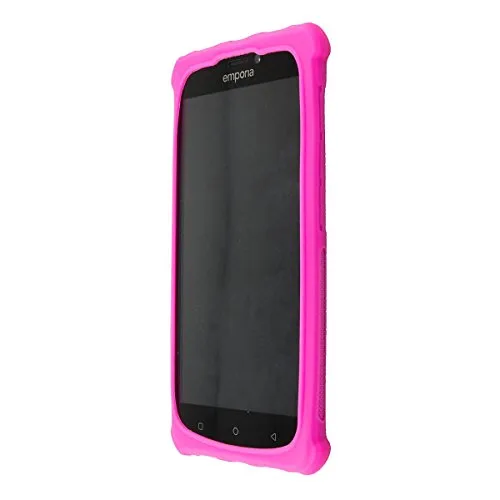 caseroxx Emporia Smart 2 cover TPU fucsia antiscivolo
