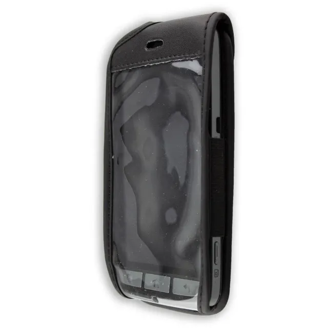 caseroxx Doro Liberto 822 fondina con clip vera pelle nero