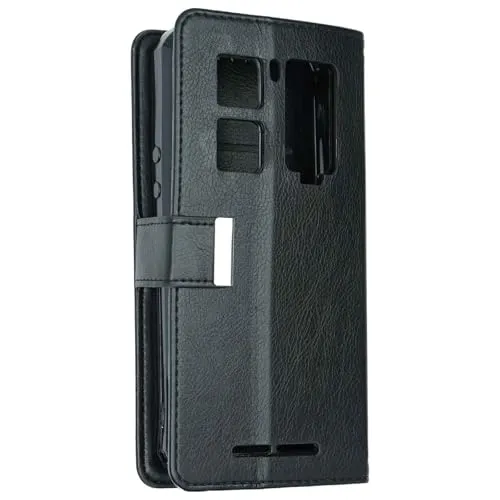 caseroxx Oukitel WP300 Pro cover libro nera portacarte