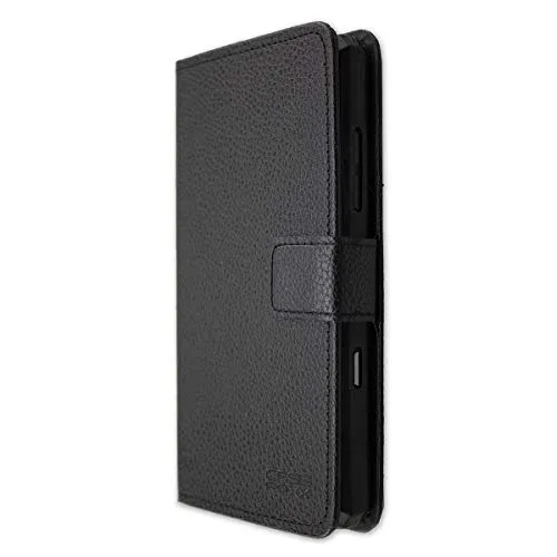 caseroxx Bookstyle Crosscall Core-X3 custodia portafoglio nera