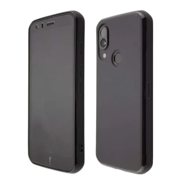 caseroxx TPU Cat S62 S62 Pro cover antiscivolo nera