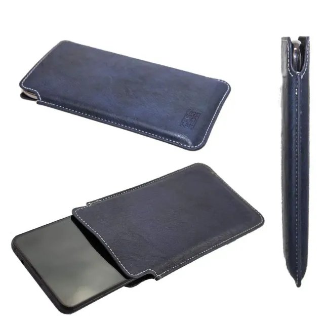 caseroxx Business-Line Xiaomi Mi 9T Pro custodia tasca azzurra clip