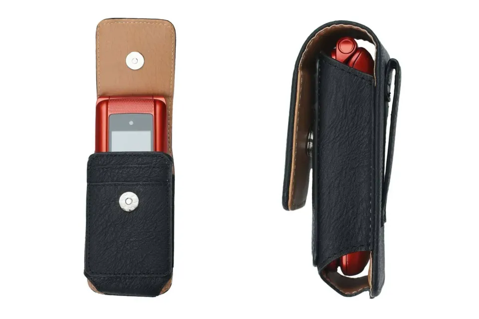 caseroxx Uleway G380D borsa pelle nero cintura