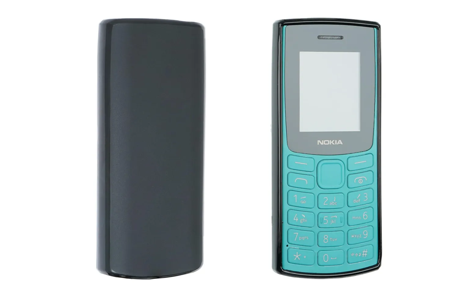 caseroxx Cover Nokia 105 106 2G 2023 TPU Nera Antishock
