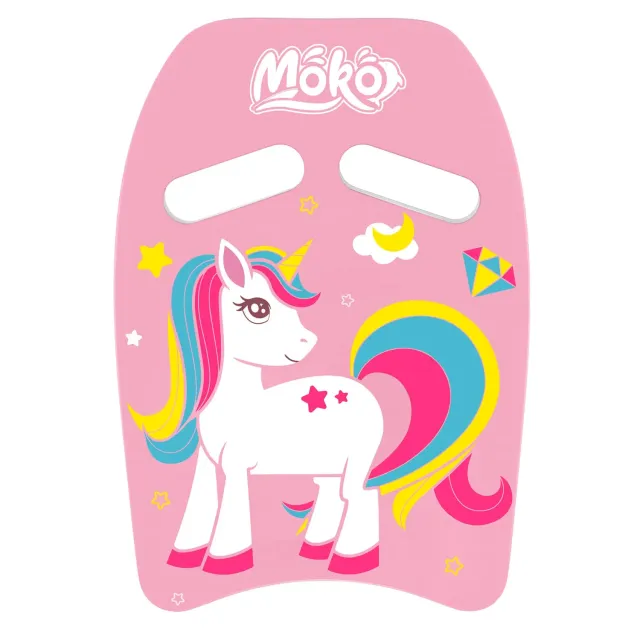 MoKo tavoletta nuoto bambini U rosa unicorno PE