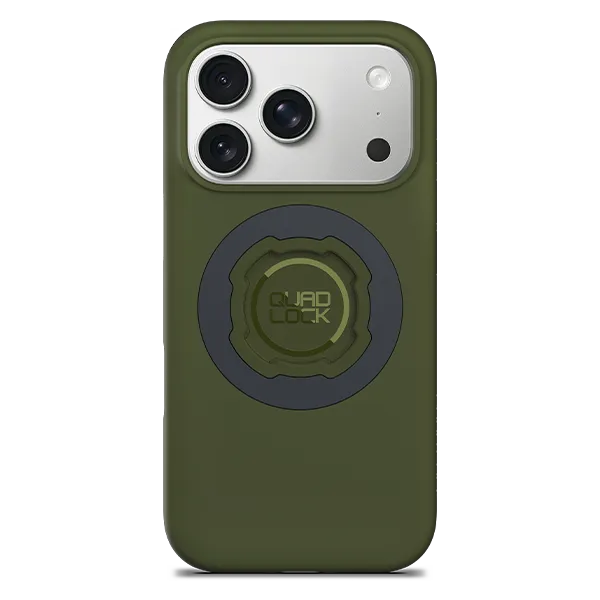 Quad Lock MAG iPhone 18 Pro custodia nera sottile