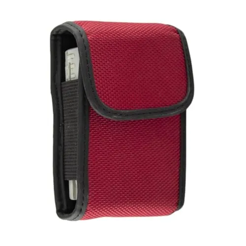 caseroxx custodia cercapersone Swissphone nylon con clip