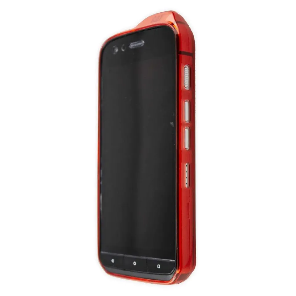 caseroxx Custodia TPU Cat S61 rossa antiurto