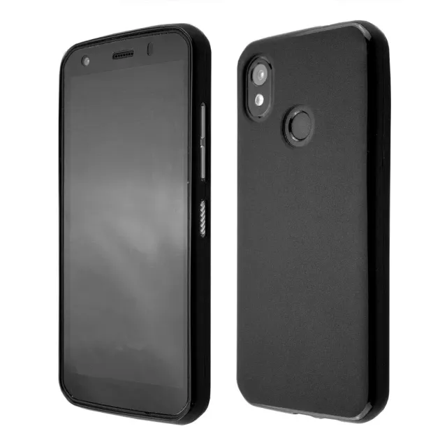 caseroxx TPU-Custodia Cat S52 Cover Nero Antiurto