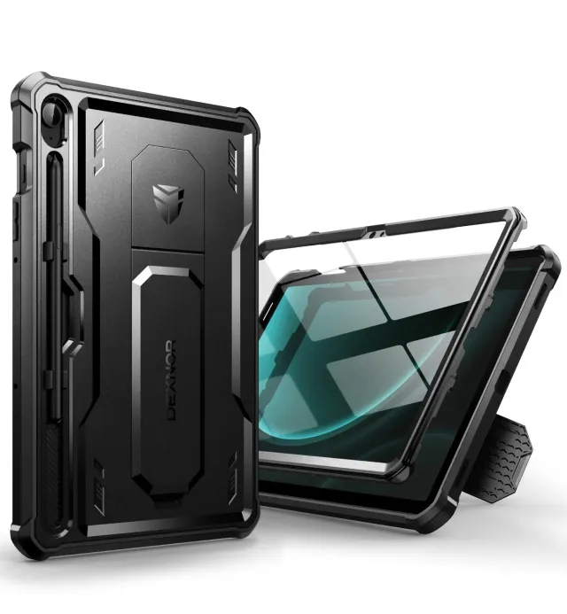 Dexnor Galaxy Tab S9 FE custodia tablet nera antiurto