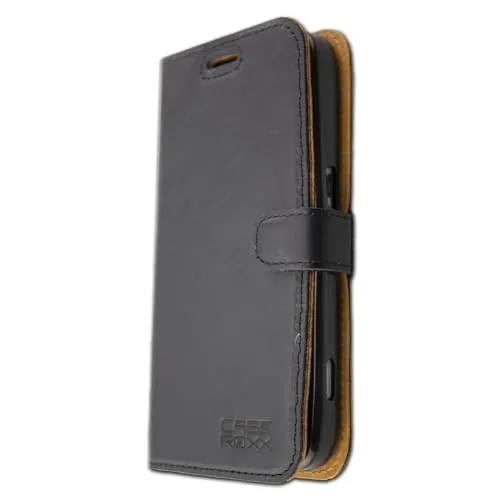 caseroxx Doro 8030 8031 custodia bookstyle pelle nero