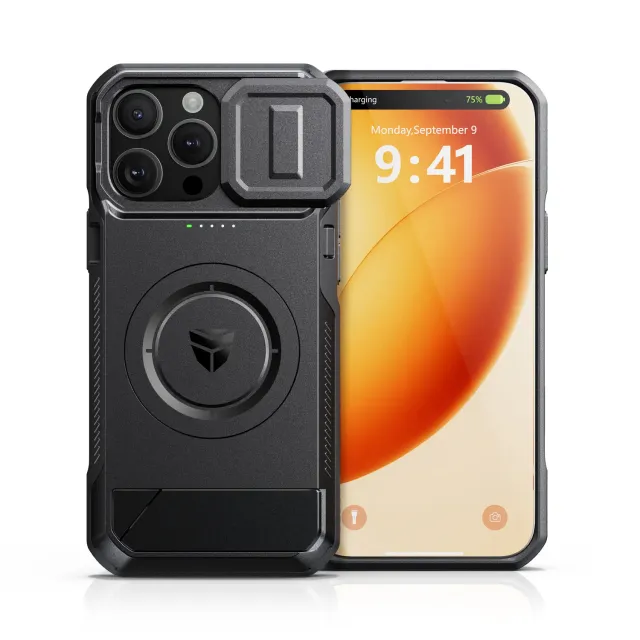 Dexnor iPhone 16 Pro Max cover batteria nera