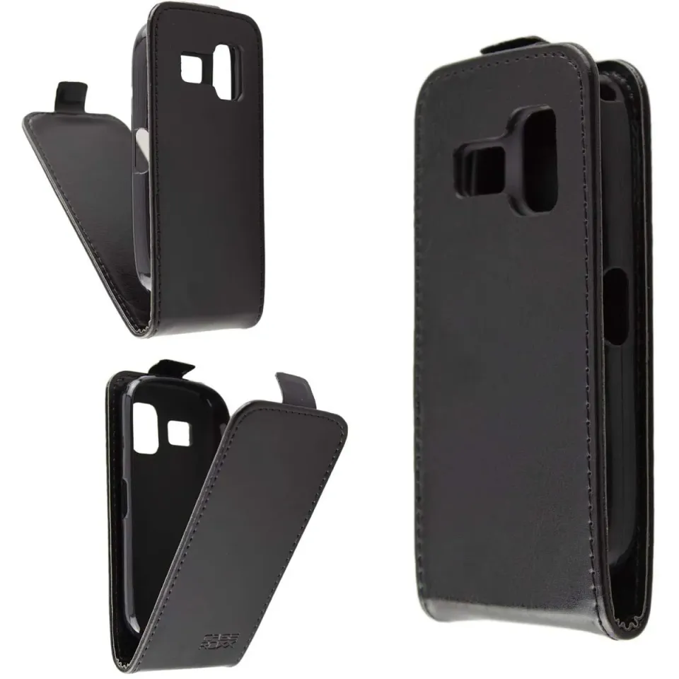 caseroxx Flip Cover Artfone CS182/188 custodia nera magnetica