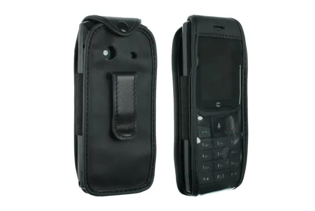 caseroxx per Crosscal Core-S4 borsello pelle nero finestra