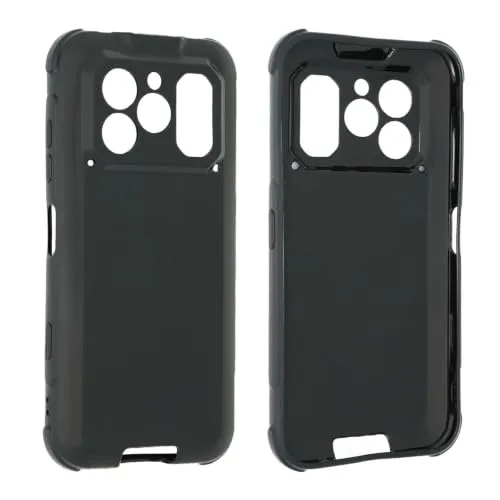 caseroxx RugOne Xever 8 Pro cover TPU nera antiscivolo