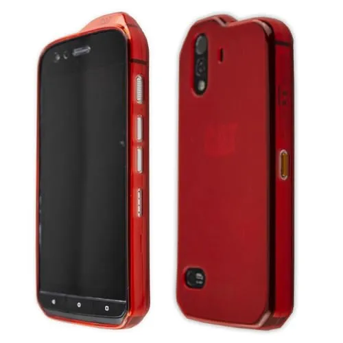 caseroxx Custodia TPU Cat S61 rossa antiurto