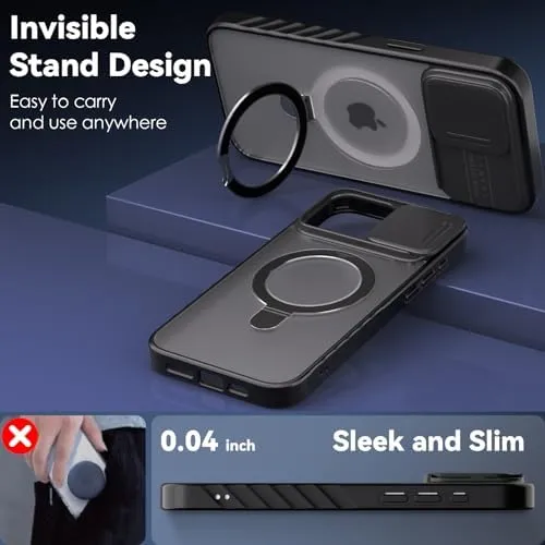 CloudValley iPhone 15 Pro Max cover magnetica MagSafe nera