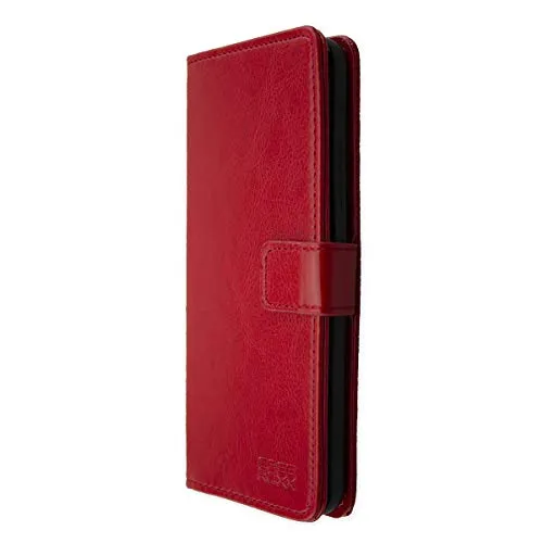 caseroxx GS370 Bookstyle cover libro rossa carte