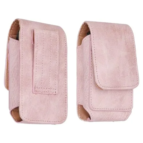 caseroxx borsa pelle MyPhone Tango 2 LTE rosa cintura