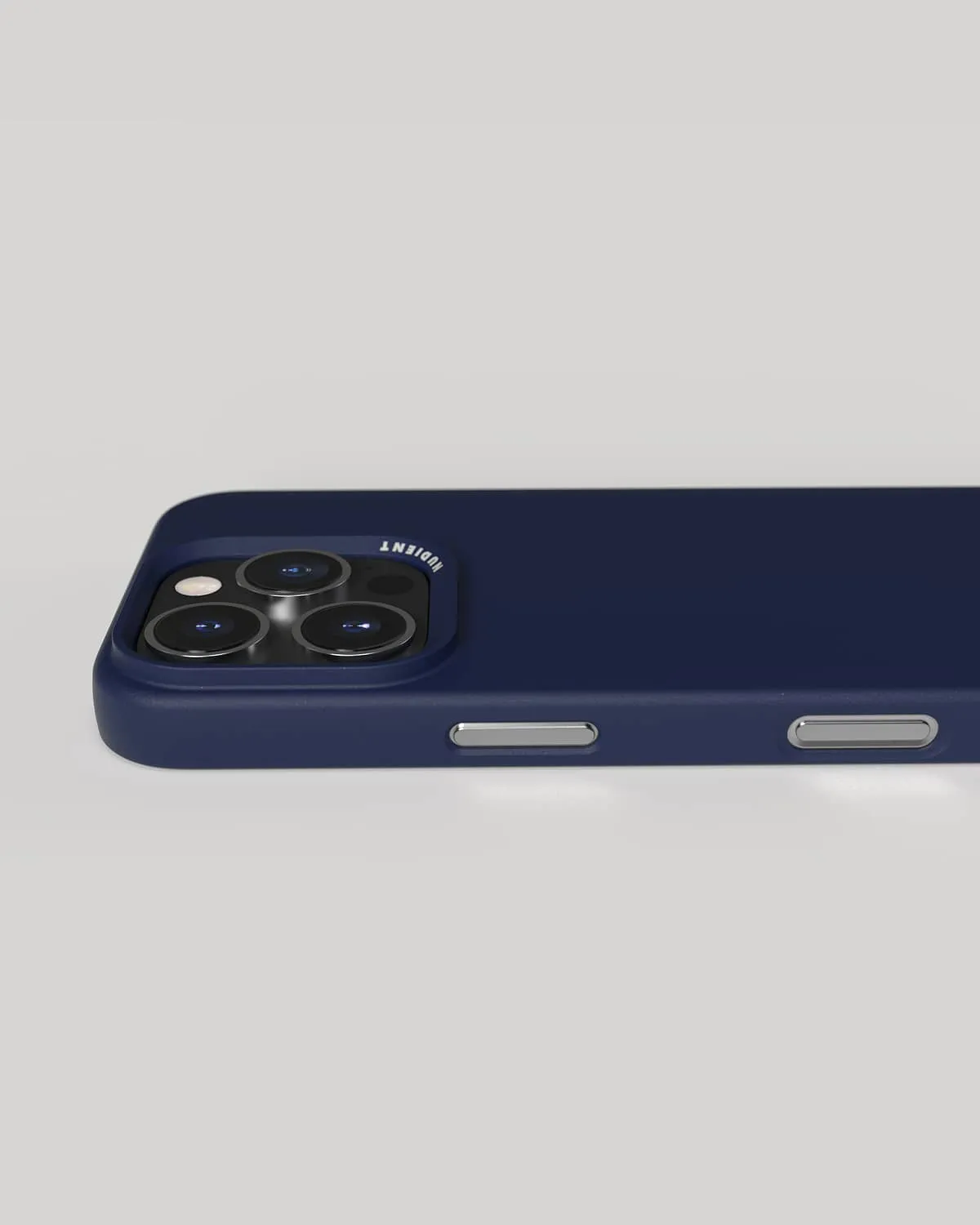 Nudient Thin Case iPhone 16 Pro cover blu sottile MagSafe