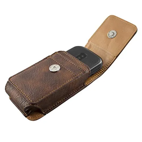 caseroxx Doro 6040 6041 borsello pelle marrone cintura