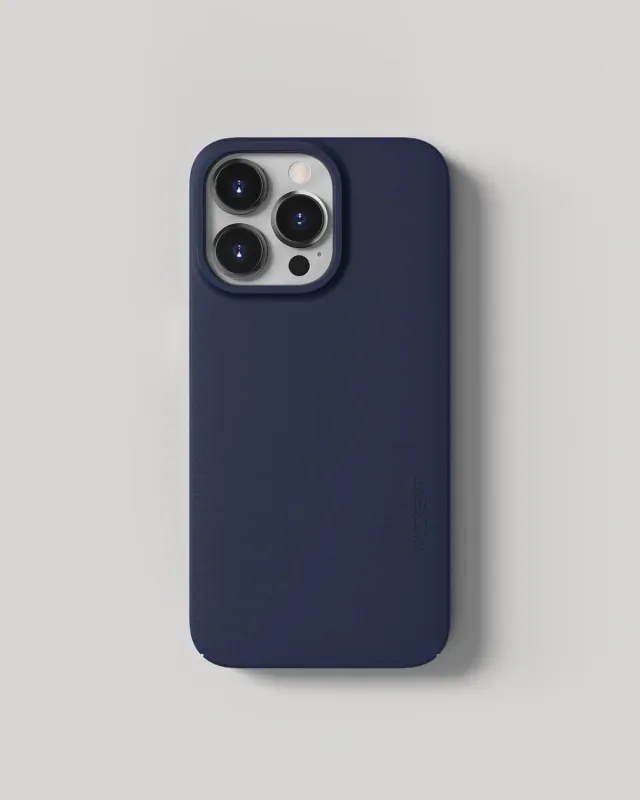 Nudient Thin Case custodia iPhone 13 Pro Ocean Blue MagSafe sottile
