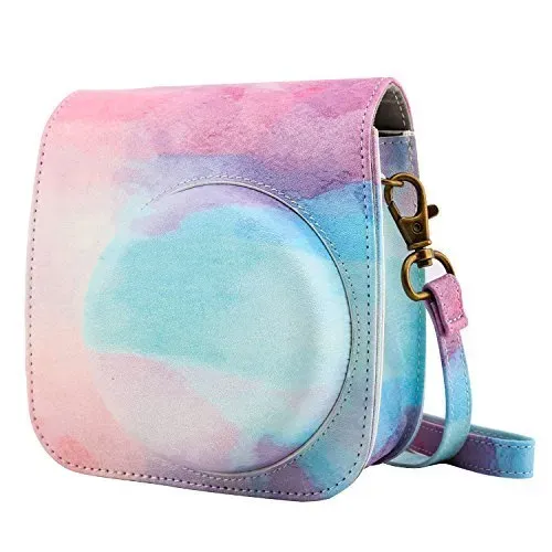 MoKo custodia fotocamera Fujifilm Instax Mini 8/9 PU tracolla